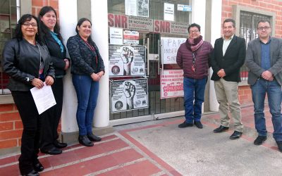 Funcionarios de la Oficina de Registro de Instrumentos Públicos de Ipiales apoyan el Paro Nacional
