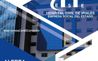 El Hospital Civil de Ipiales activa Plan de Contingencia para la atención en salud en temporada decembrina, fin y comienzo de año