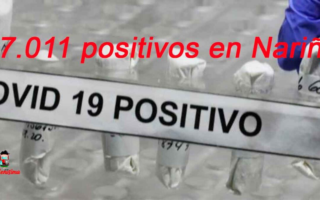 Las cifras de nuevos contagios han disminuido, sin embargo Nariño arribó a los 87.000 positivos para Covid-19