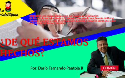 ¿DE QUÉ ESTAMOS HECHOS?