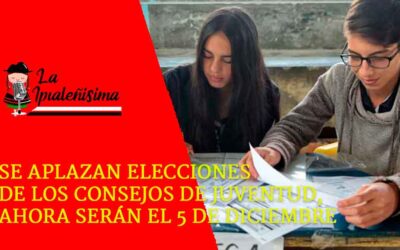 Se aplazan elecciones de los Consejos de Juventud, ahora serán el 5 de diciembre