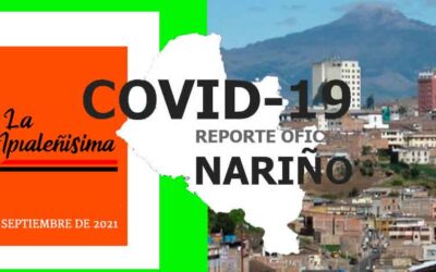 4 de los 64 municipios informan de nuevos positivos para Covid-19. Ipiales hoy reporta cero contagios y cero fallecimientos.