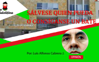 Sálvense quien pueda o consíganse un bate para defenderse.