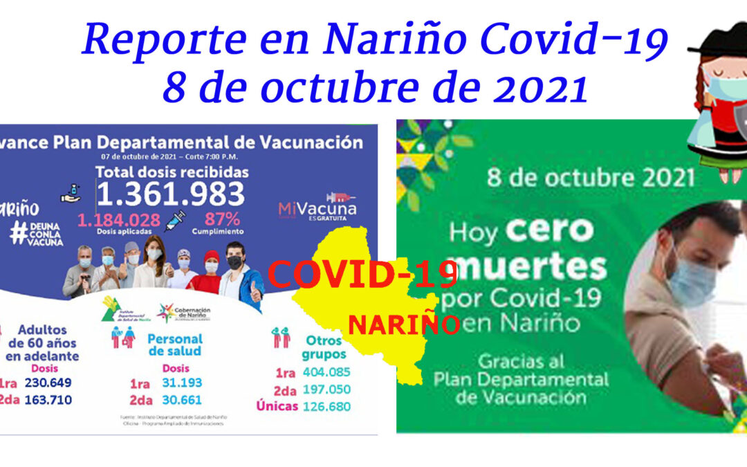 No cabe duda que la baja mortandad por covid-19 en Nariño se debe a la vacunación masiva.