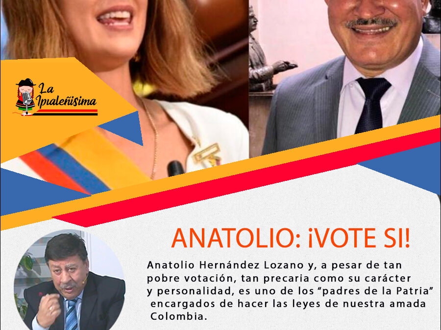 -ANATOLIO: ¡VOTE SI!