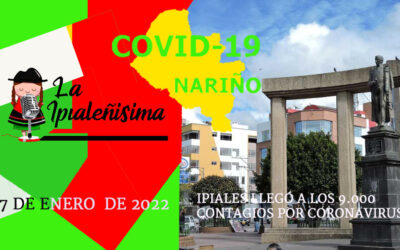 Ipiales llegó a los 9.000 contagios por coronavirus.