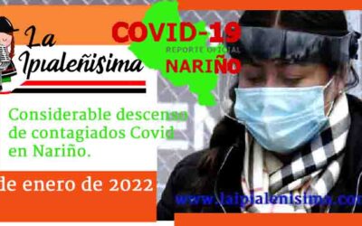 Considerable descenso de contagiados Covid en Nariño.