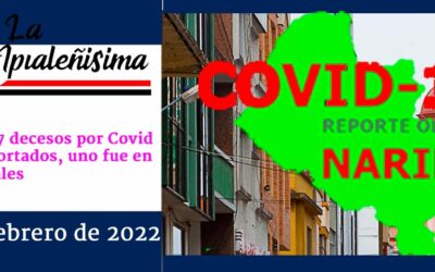 De 7 decesos por Covid reportados, uno fue en Ipiales