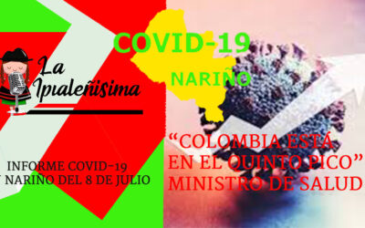 Colombia está en el quinto pico, Ministro de Salud.