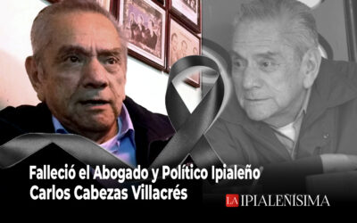 Carlos Cabezas Villacrés, abogado y Político Ipialeño