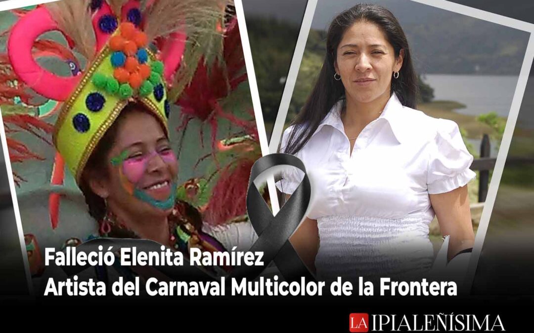 Elenita Ramírez Artista del Carnaval Multicolor de la Frontera