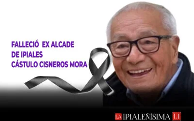 Falleció Cástulo Cisneros Mora, ex alcalde de Ipiales.