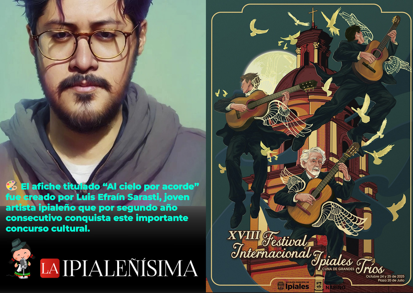 Afiche ganador Festival de Tríos 2025