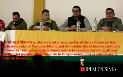 Once concejales del Municipio podrían perder su investidura por violación de los artículos 23 y 24 de la ley 136 de 1994