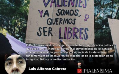 “La democracia de un pueblo se mide por el trato que se les dé a las mujeres”