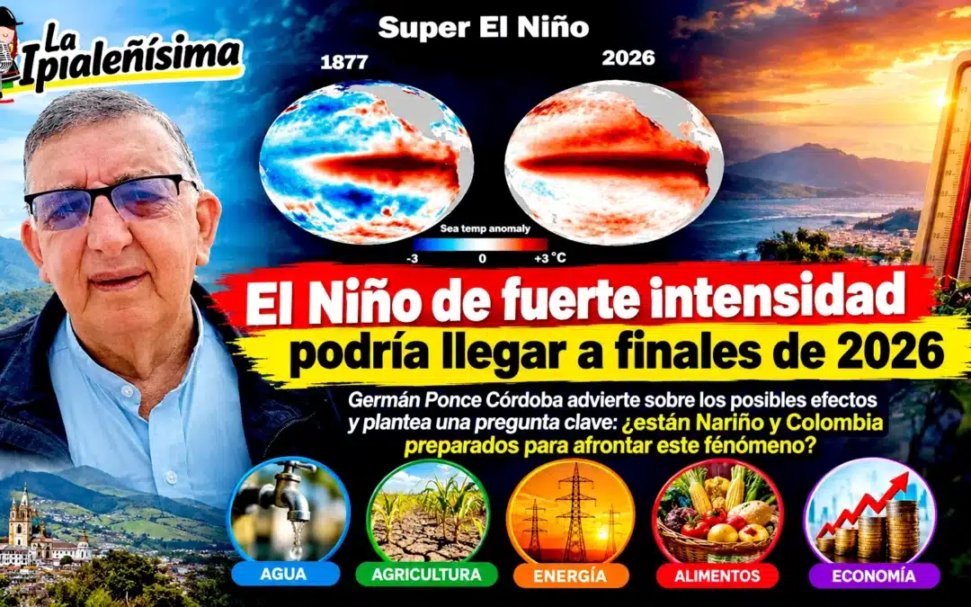 ¿Se aproxima un “Súper Niño” en 2026? El riesgo para Colombia y Nariño