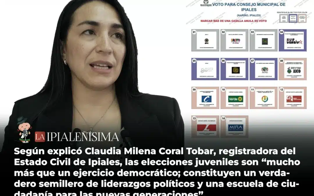 Elecciones juveniles en Ipiales: entre el abstencionismo y la búsqueda de nuevos liderazgos