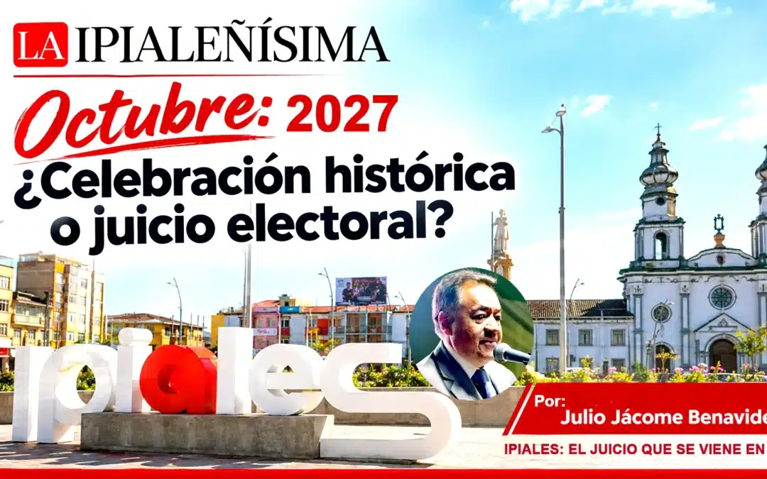 IPIALES: EL JUICIO QUE SE VIENE EN 2027
