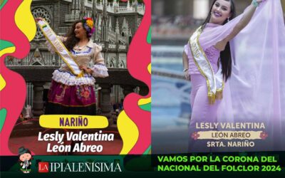 Una ipialeña va por la corona nacional del Folclor para Nariño