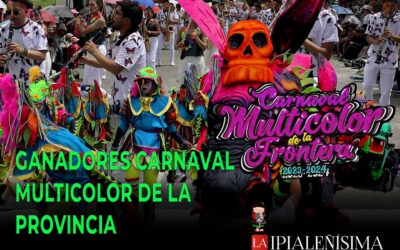 Ganadores del Carnaval Multicolor de la Provincia