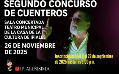 🎭 La Casa de la Cultura abre convocatoria al II Concurso de Cuenteros en Ipiales