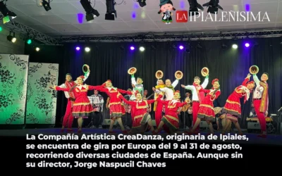 Compañía Artística CreaDanza, en su cuarta gira por Europa