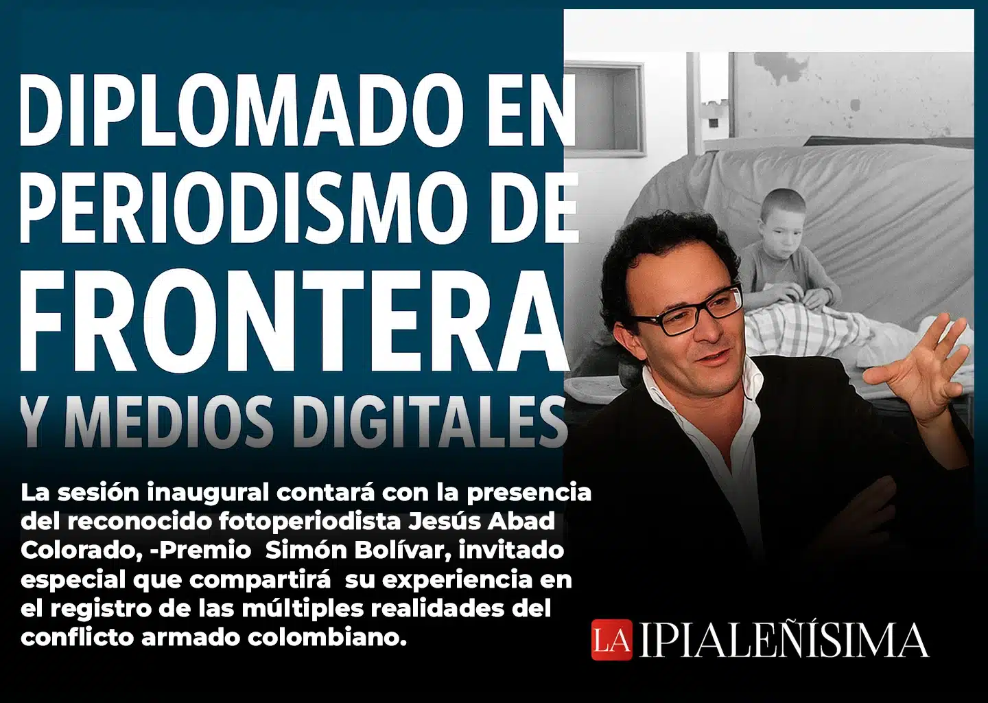 Jesús Abad Colorado Invitado al Diplomado de la UDENAR