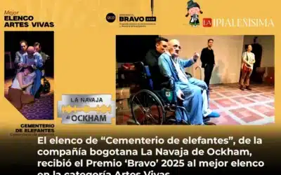 Elenco de “Cementerio de elefantes”, premiado en los Bravo 2025, estuvo en Ipiales en la minitemporada Nacional de la Sala Concertada Teatro Municipal