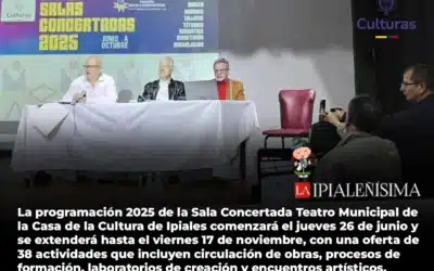 La Casa de la Cultura de Ipiales socializa la programación 2025 de la Sala Concertada Teatro Municipal
