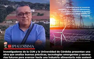 Investigación liderada por el ipialeño David Chalapúd revela oportunidades de innovación energética en la industria alimentaria